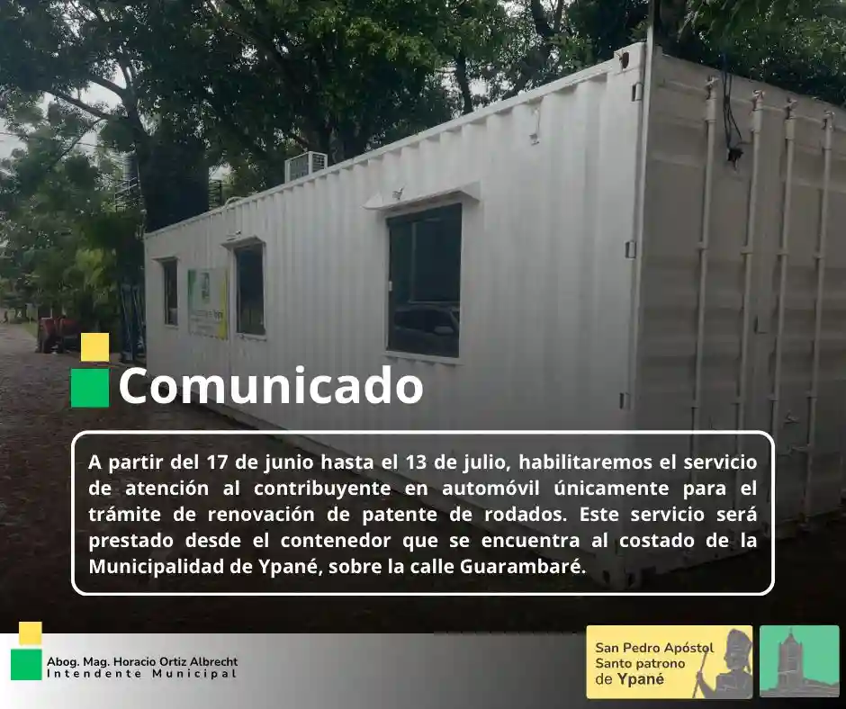 Atención al Contribuyente en Automóvil